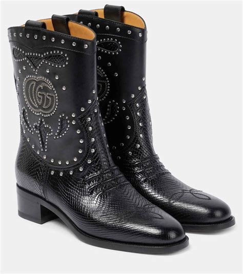 bototos gucci|Gucci cowboy boots.